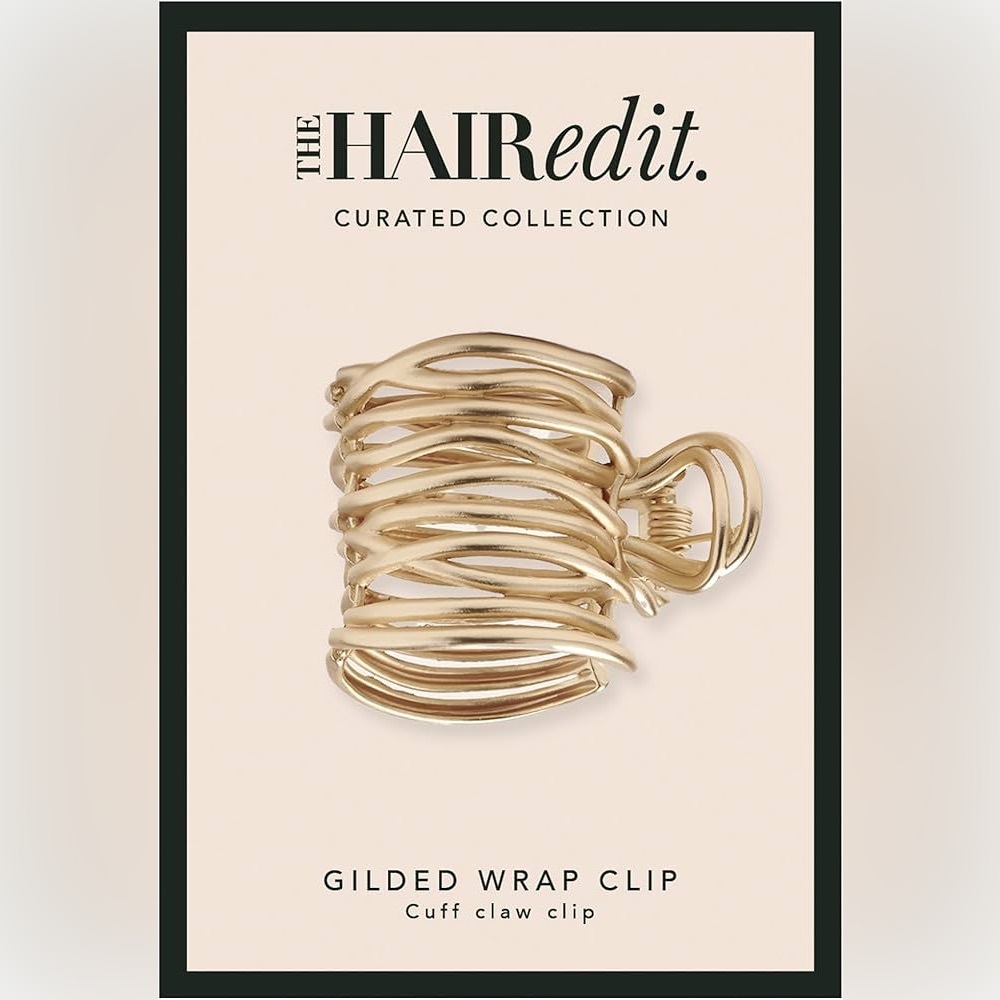 NWT The Hair Edit Gilded Wrap Ponytail Cuff Clip